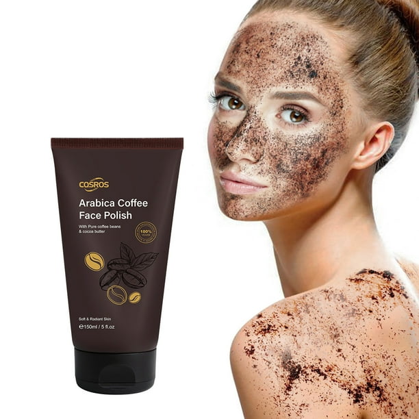 Exfoliante corporal de café | Mezcla natural de aceites con vitamina E | Limpieza profunda e hidratación | Reduce signos de envejecimiento | Sin parabenos | Para todo tipo de piel | 1 exfoliante