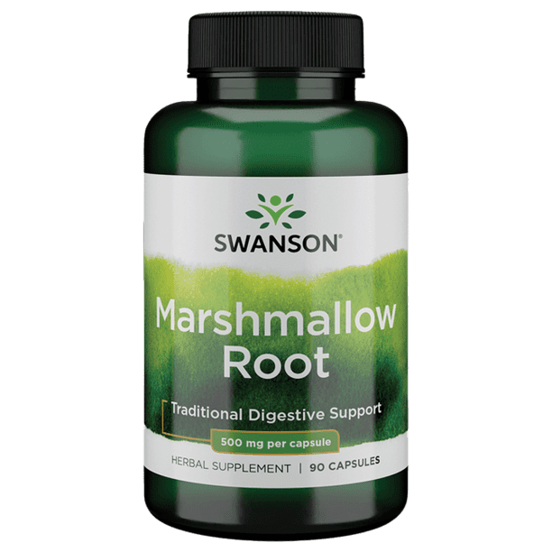 Swanson Marshmallow Root 500 mg 90 Capsules.