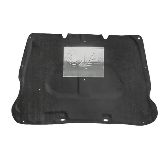 Car Hood Insulation Pad, Fits For Honda Accord 2003-2005, Engine Bay Heat Shield Sound Deadener, Hood Heat Shield Engine Waterproof Thermal Barrier​-black-03-05