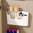 thumbnail image 1 of Wall Hanging Storage Box Bathroom Cosmetics Shampoo Organizer storage box seasoning storage Kitchen Seasoning Storage Box Home Table Top Sundries Finishing, 1 of 9