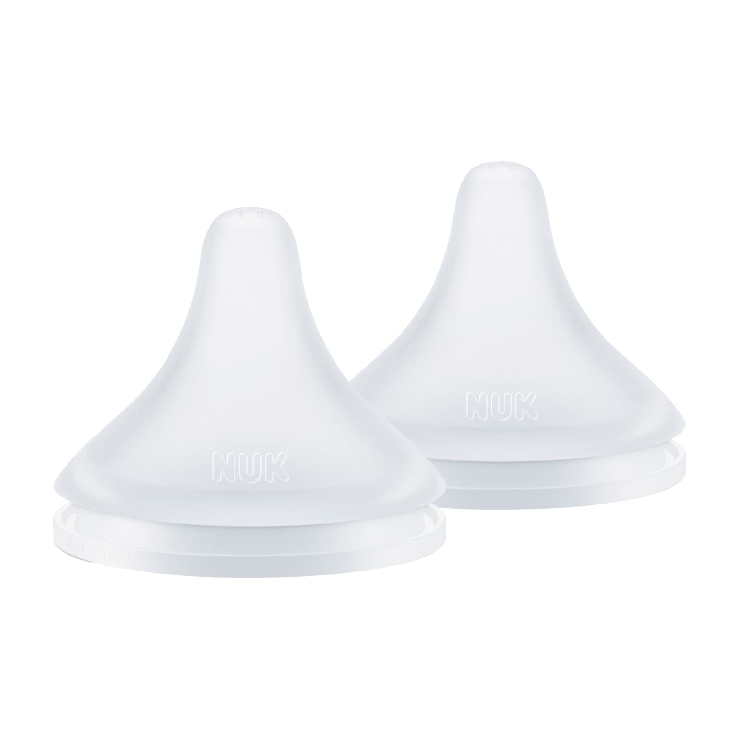 NUK Perfect Match Medium Flow Nipple, 2-Pack