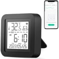 thumbnail image 1 of eMylo Wifi IR Remote Control with Temperature and Humidity Sensor, Smart Wifi IR Remote Control Universal Compatible with Alexa and Google Assistant, for TV Air Conditioner Infrared Devices, 1 of 9