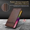 thumbnail image 3 of TECH CIRCLE for iPhone Air Leather+TPU Credit Card Slot Wallet Case with Card Holder Flip Kickstand, Shockproof Protective Drop Protection,Magnetic 360 Full Body Coverage,Blue, 3 of 8