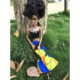 thumbnail image 2 of A-Waroom 12 inch Black Doll African American Afro Doll with Hair Moveable Jointed Full Body Doll Toys for Girls Gift, 2 of 3