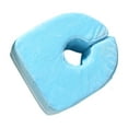 thumbnail image 3 of MERIGLARE Foot Elevation Pillow Soft Comfortable Zipper Easy to Use Leg Support Pillow Blue, 3 of 9