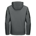 thumbnail image 2 of Little Donkey Andy Men's Softshell Jacket with Hood, Fleece Lined Winter Jackets for Hiking, Windproof Water-resistant (Charcoal Heather 3XL), 2 of 7