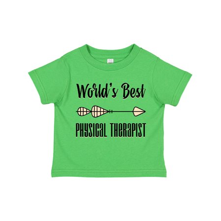 

Inktastic Gift for Physical Therapist Arrow World s Best Gift Toddler Boy or Toddler Girl T-Shirt