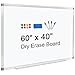 thumbnail image 3 of H-Qprobd Dry Erase Board for Wall 60"x40" Aluminum Presentation Magnetic Whiteboard with Long Pen Tray, Wall-Mounted White Board for School, Office and Home, 3 of 4