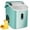 Green, variant on Moifoi 33lbs Countertop Nugget Ice Maker, Potable with Scoop, Soft Nugget Ice Ready in 7mins, Black