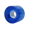 thumbnail image 3 of Blank Skateboard Wheels 59mm 82A Hi-Rebound Soft Cruiser Clear Blue, 3 of 4
