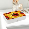 thumbnail image 6 of Seven Starred Ladybird PU Leather Jewelry Box with Removable Compartment and Necklace Holder - Portable Jewelry Display Case for Jewelry Boxes, 6 of 6
