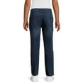 Wonder Nation Boys Straight Leg Stretch Denim Jeans, 2Pack, Sizes 418