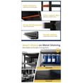 thumbnail image 6 of 48"W Garage Shelving Heavy Duty, 3030 lbs Storage Shelf, 5-Tier Adjustable Shelving Unit Metal Garage Storage Shelves for Basement, Commercial, Warehouse, Industrial, 72"H x 48"W x 24"D, 6 of 6