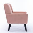 Gzxs Modern Single Sofa Chair Accent Armchair Ergonomics Upholstered