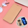 thumbnail image 6 of Luxury PU Leather Wallet For Galaxy A33 5G, Folio Premium Leather Phone Case with Kickstand Card Holder Magnetic Flip Shockproof Protective Cover for For Samsung Galaxy A33 5G, Beige, 6 of 12