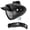 Black, variant on Rupoun Vintage Bicycle Headlight Retro Bike LED Light Night Riding Safety Front Head Lamp Cycling Accessories Water-Resistant Metal Cap Classic Design Commuter Cruiser Light, Black (No Battery)