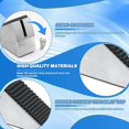 thumbnail image 2 of Adjustable Door Stopper - Heavy Duty Door Stop Wedge Stainless Steel Rubber Door Stoppers for Any Bottom of Door, 2 of 4