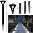 thumbnail image 2 of 26-27 Solar Lamp Outdoor Garden Solar Light Outdoor Waterproof Ip65 Solar Spot Lights Outdoor Led Wireless Security Works Up To 120 Hours With Motion, 2 of 5