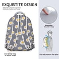 thumbnail image 5 of "Fashionable Sunflower Floral Backpack for Women - Large Capacity Waterproof College Backpack with Laptop Pocket, Cute Wildflowers Design School Bag for Teen Girls, Comfortable Shoulder Straps", 5 of 6
