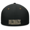 thumbnail image 4 of Men's Fanatics Black/Brown Purdue Boilermakers NoBo Fitted Hat, 4 of 4