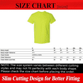 thumbnail image 5 of Gildan Hi-Vis Pocket T-Shirt for Men, Workwear Safety Shirt, 50/50 Cotton/polyester, Safety Green, S, 5 of 5