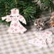 thumbnail image 5 of 50 piezas colgante de madera adorno decorativo hogar DIY accesorio pintado Artware Ángel blanco, 5 of 9