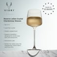thumbnail image 3 of Viski Julien Wine Glasses for Chardonnay White Wine, Gifts, 16 oz Set of 4, 3 of 11