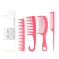 thumbnail image 1 of 4 unids/set peine de dientes anchos peines para desenredar peine de ducha con cepillo de gancho para mujeres, 1 of 4