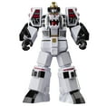 thumbnail image 2 of Power Rangers Mighty Morphin White Tigerzord Warrior Mode Retro Style Zord Figure 7-Inch-Scale Toy for Boys & Girls, 2 of 4