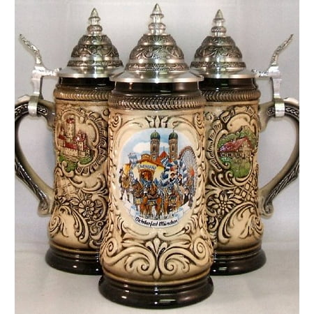 Deutschland Oktoberfest German Beer Stein .5L Made in Germany ONE Stein (Best Oktoberfest In Germany)