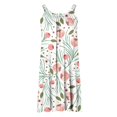 thumbnail image 5 of Sundresses for Women Casual Summer - Beach Dresses for Women Casual Summer Butterfly Floral Print Tank Sleeveless Dress Sling Loose Short Mini Sundress, 5 of 5