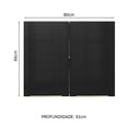 thumbnail image 2 of Alacena Gabinete Superior Cocina Madesa Lux 80cm BN, 2 of 5
