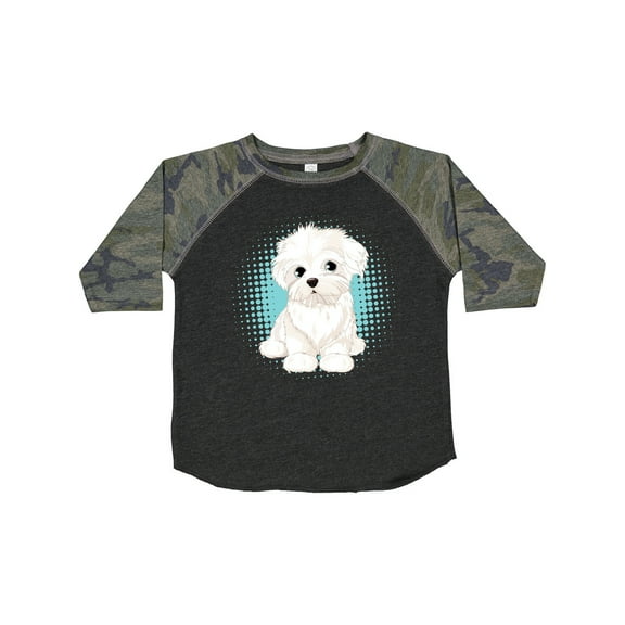 Inktastic Maltese Puppy Dog Boys or Girls Toddler T-Shirt