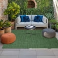 thumbnail image 2 of Dark Green Burlap Texture Outdoor Rug for Patio/Deck/Porch, Non-Slip Large Area Rug 6 x 9 Ft, Farmhouse Vintage Green Indoor Outdoor Rugs Washable Area Rugs, Reversible Camping Rug Carpet Runner, 2 of 8
