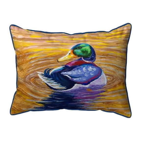 Betsy Drake ZP1337 20 x 24 in. Duck Looking Zippered Pillow - Extra Large