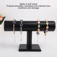 thumbnail image 3 of Velvet T Bar Bar Jewelry Display Supon, Prainjedra de exposición 2pcs Flotando Multi Funcional Para El Hogar, 3 of 7