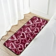 thumbnail image 7 of Coolnut Valentine's Day Love Heart Kitchen Rug, 39"x20" Non-Slip Bath Rugs, Anti Fatigue Runner Comfort Floor Mat for Kitchen Washroom Bedroom, 7 of 7