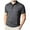 Dark GrayA, variant on Tdoqot Mens Graphic Polo Shirts with Snaps- Short Sleeve Fashion Casual Classical Business Shirts Navy Size M-4XL