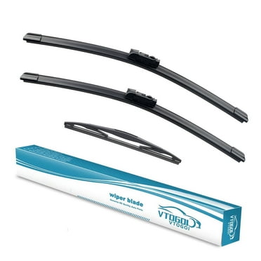3 Wipers 26" 16" 12" for Subaru Impreza 2017-2024 Crosstrek 2018-2024 All Weather Replacement Front Rear Windshield Wiper Blade(Pack of 3)