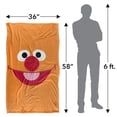 thumbnail image 5 of Sesame Street Ernie Face Officially Licensed Silky Touch Super Soft Throw Blanket 36" x 58", 5 of 8