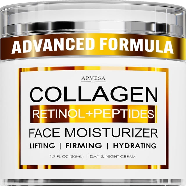 Crema de colágeno Arvesa Crema hidratante facial antienvejecimiento con retinol