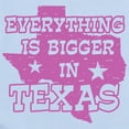 thumbnail image 2 of CafePress - Everything Is Bigger In Texas Infant Bodysuit - Baby Light Bodysuit, Size Newborn - 24 Months, 2 of 4