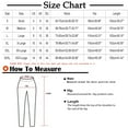 thumbnail image 3 of asjyhkr Womens Linen Pants Stretch High Waist Drawstring Lounge Vacation Beach Trousers with Pockets, 3 of 5