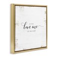 thumbnail image 2 of Stupell Industries Farmhouse Love Me Let Me Sleep Gold Floating Frame Canvas Art, 18 x 18, by Jennifer Pugh, 2 of 7
