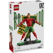 LEGO Editions Cristiano Ronaldo – Soccer Legend - Building Set for Boys & Girls, Ages 12+ Fathers Day Gift - Kids Bedroom or Shelf Decor W/ Plaque - 43016
