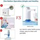 thumbnail image 1 of Bomba de botella de agua de 12,7 l, dispensador de agua eléctrico portátil para botella universal de 9-14 l, carga USB de jarra de agua, bomba de agua potable automática con luz LED para el hogar, la oficina (blanco) LingWen 1327534146042, 1 of 1