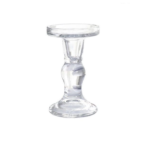 Candelabro de vidrio, decoración for cenas a la luz de las velas, candelabro de aromaterapia