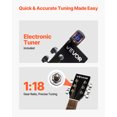 thumbnail image 4 of VEVOR 41 in Cutway Acoustic Guitar Beginner Bundle with Gig Bag for Adult Solo Black, 4 of 9