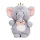 thumbnail image 1 of Elefante de peluche, lindo, vívido, suave, amigable con la piel, elefante de peluche para niños, adultos, coche, oficina, 1 of 5