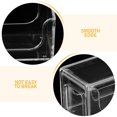 thumbnail image 3 of KALLORY 3pcs Cue Chalk Box Pool Cue Chalk Box Transparent Quick Access for Billiard Players, 3 of 7